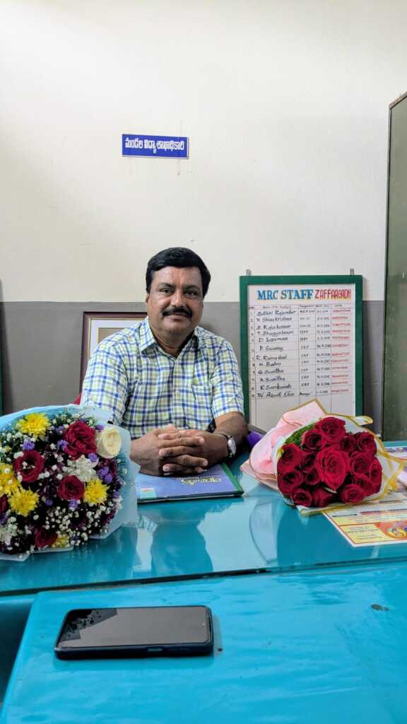 జఫర్‌గఢ్ మండల విద్యాధికారిగా బాధ్యతలు చేపట్టిన మంగు జయప్రకాశ్