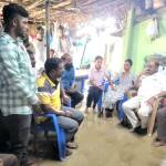 రాజేందర్ కుటుంబాన్ని పరామర్శించిన మాజీ ఎమ్మెల్యే
