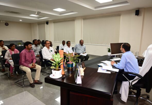 ఈ నెలాఖరు నాటికి వైద్య కళాశాల భవన పనులు పూర్తి కావాలి