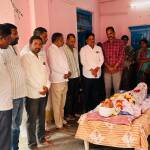 గ్రామ సీనియర్ నాయకునికి ఘన నివాళులు