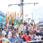 విద్యార్థులతో కలిసి ఎమ్మెల్యే రాగమయి నిరసన ర్యాలీ