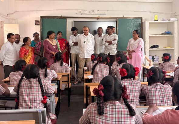 నియోజకవర్గ మాజీ శాసనసభ్యులు గండ్ర వెంకటరమణారెడ్డి