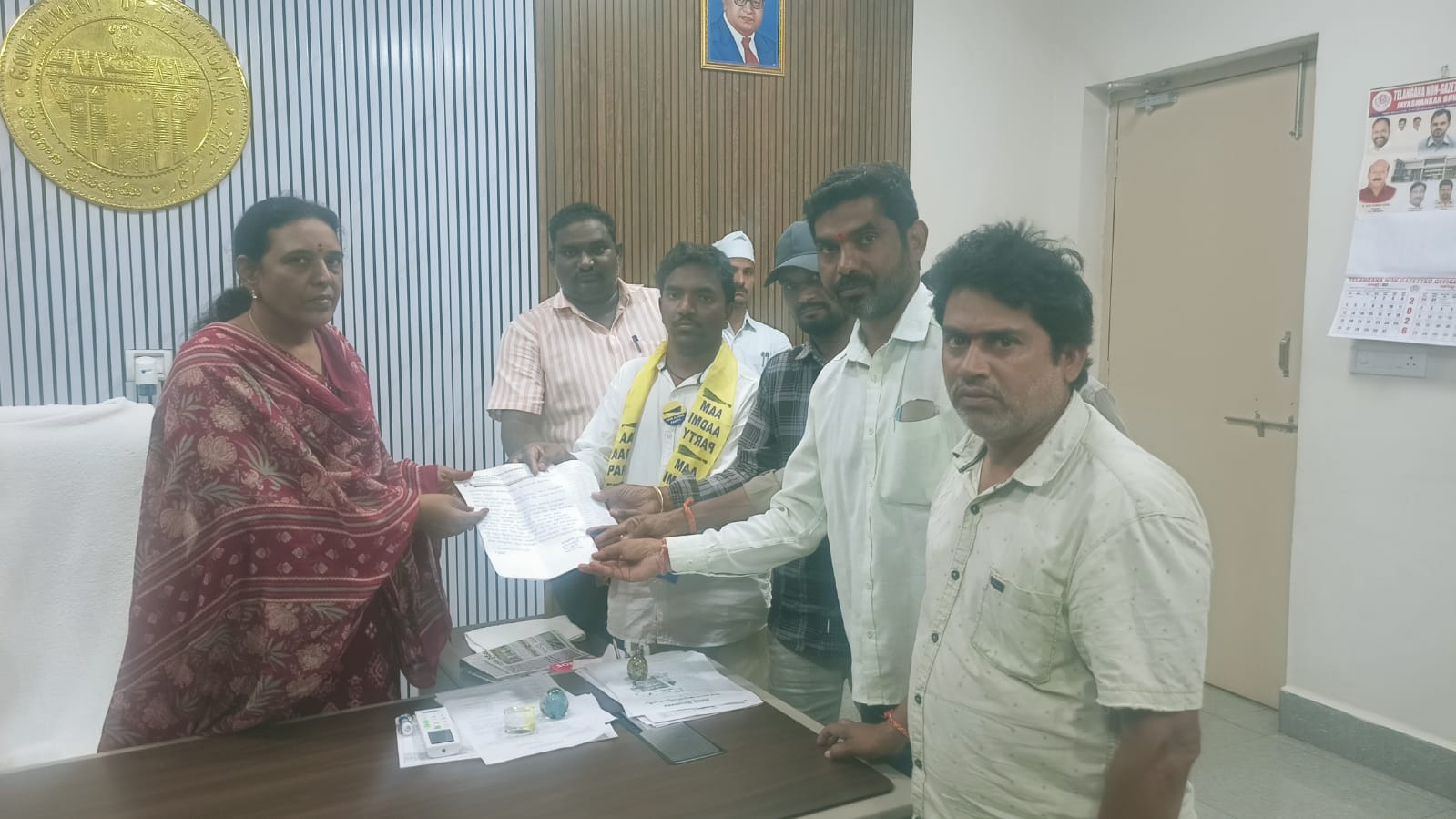 ఆమ్ ఆద్మీ పార్టీ (ఆప్) జిల్లా కన్వీనర్ నాగుల అరవింద్