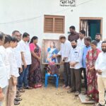 మృతురాలికి ఘన నివాళులు అర్పించిన పార్టీ నాయకులు