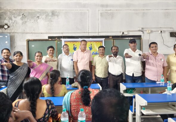 పిఆర్ టియు మండల అధ్యక్షులుగా గీరెడ్డి ప్రమోద్ రెడ్డి
