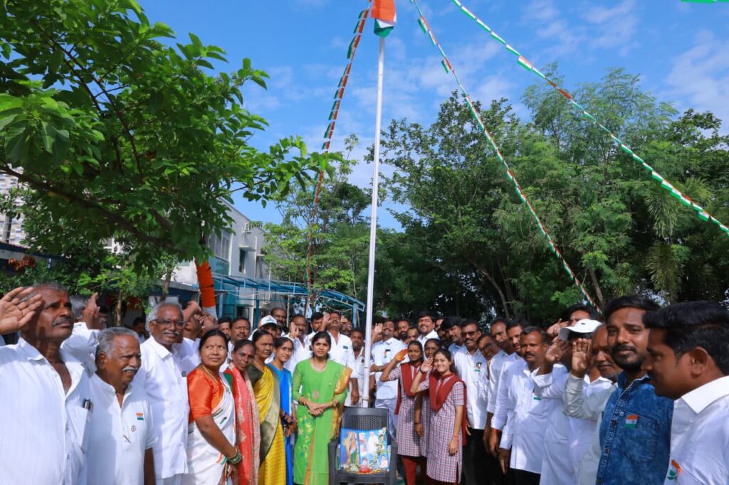 80వ స్వాతంత్ర్య దినోత్సవ వేడుకల్లో ఎమ్మెల్యే యశస్విని రెడ్డి