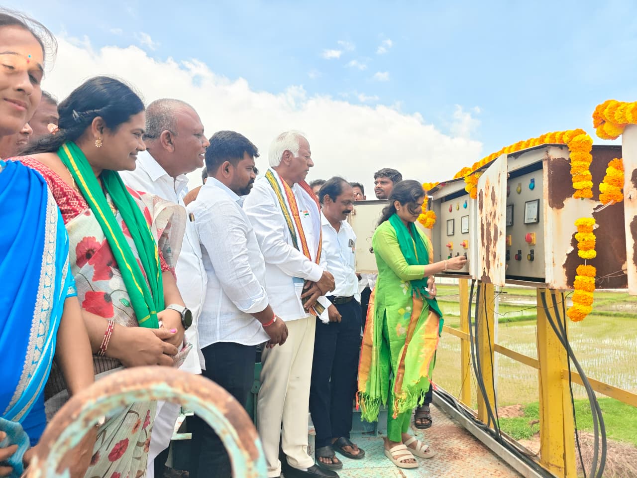 కాలువల ద్వారా వచ్చే నీటిని రైతులు సద్వినియోగం చేసుకోవాలి