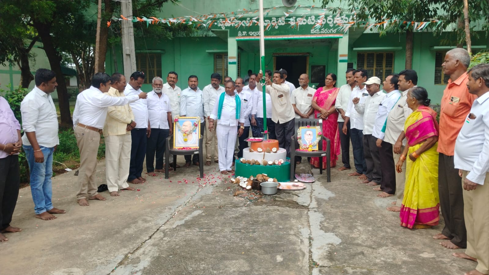 వర్ధన్నపేట వ్యవసాయ మార్కెట్ యార్డులో ఘనంగా 80వ స్వాతంత్ర్య దినోత్సవ వేడుకలు