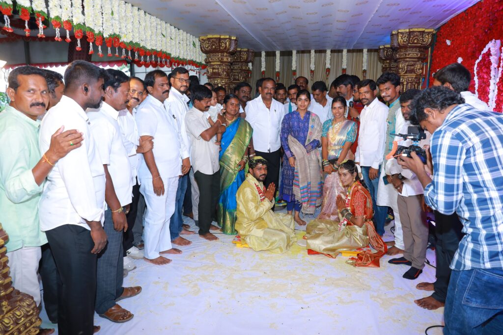 వివాహ మహోత్సవంలో ఎమ్మెల్యే యశస్విని రెడ్డి