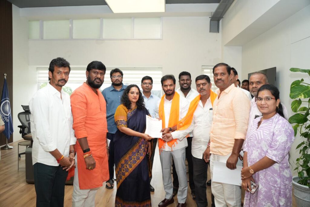 శేరిలింగంపల్లి అసెంబ్లీ బిజెపి ఇంచార్జ్ రవి కుమార్ యాదవ్