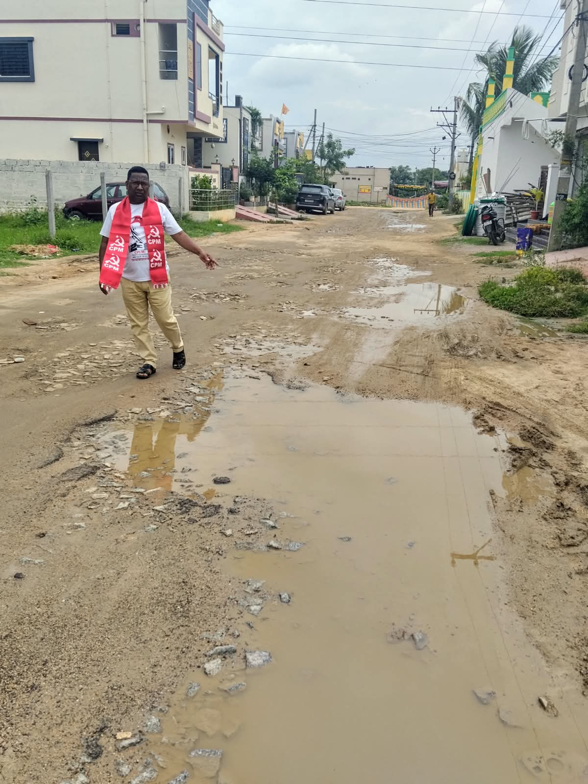 సీపీఎం మండల కార్యదర్శి బంగారు నర్సింగరావు"