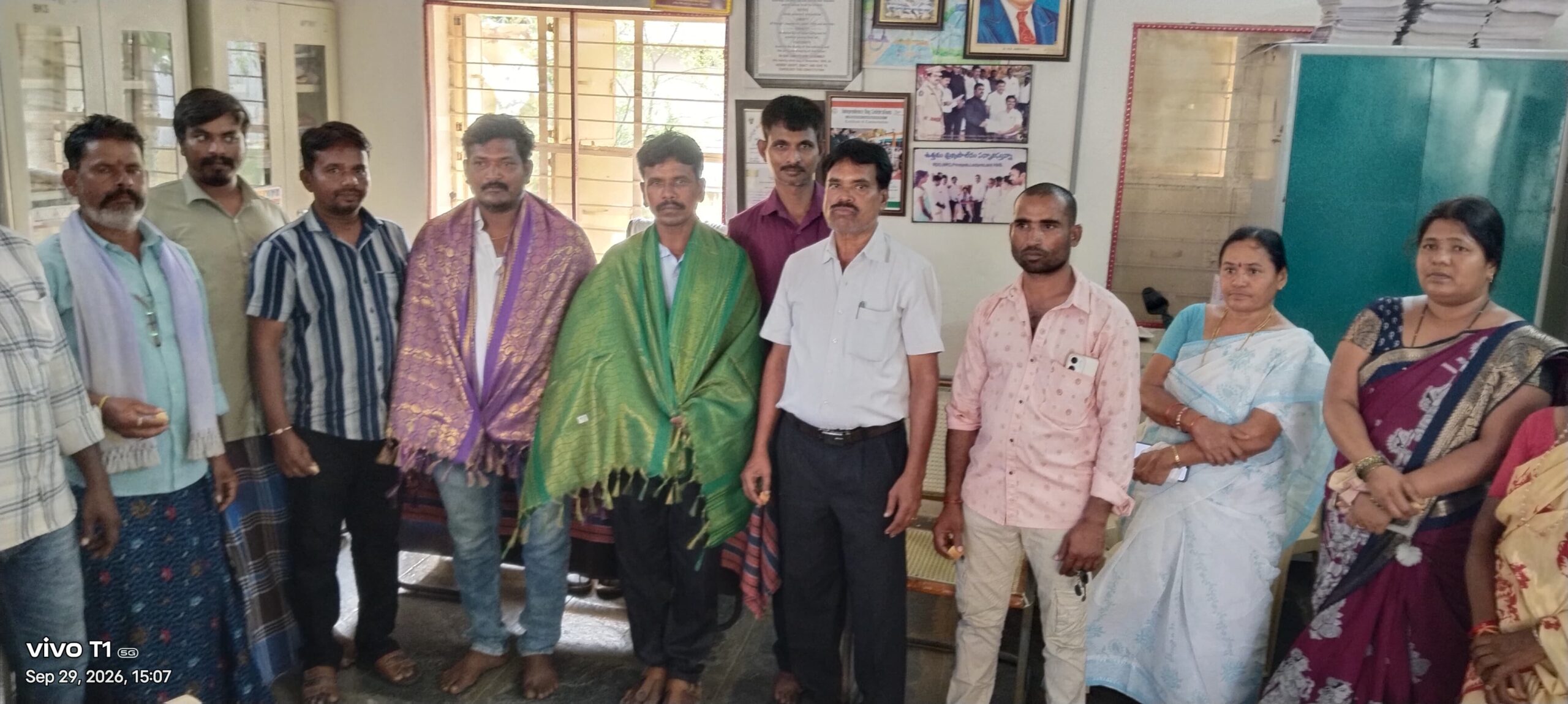చైర్మన్గా జే. సంతోష్ నాయక్ వైస్ చైర్మన్గా టీ. నరసింహులు ఎన్నిక