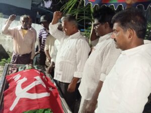 పాలపాటి సాంబయ్య కు నివాళులు అర్పించిన శీలం”
