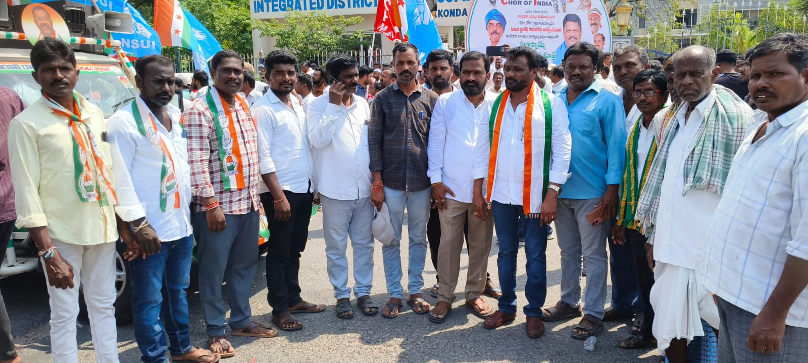 ,ఇండియా కూటమి భాగస్వామ్య పక్షాల ఆధ్వర్యంలో నిర్వహించిన ఓటు హక్కు పరిరక్షణ పాదయాత్ర