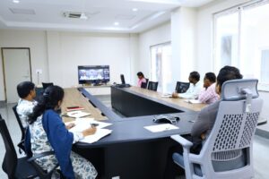 కలెక్టర్లతో సీఈఓ వీడియో కాన్ఫరెన్స్‌ ద్వారా సమీక్ష